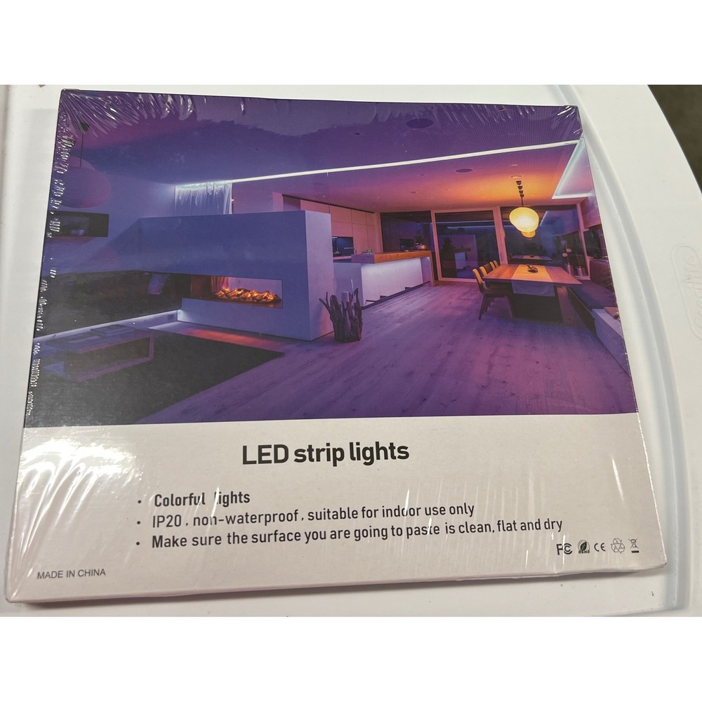 Daybetter‎ LED Strip Lights 130ft Colorful Indoor IP20 Model A3-IFU8-QFVL New
